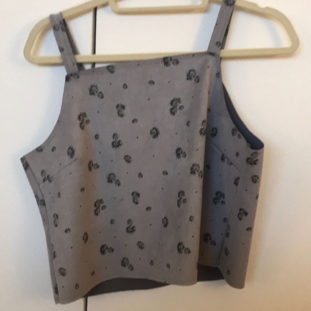 Brand new suede tank